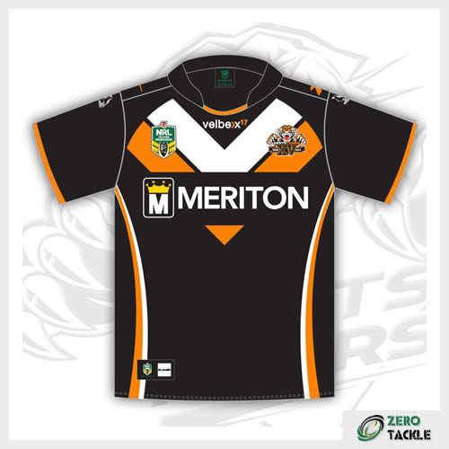 Wests Tigers Home Jersey