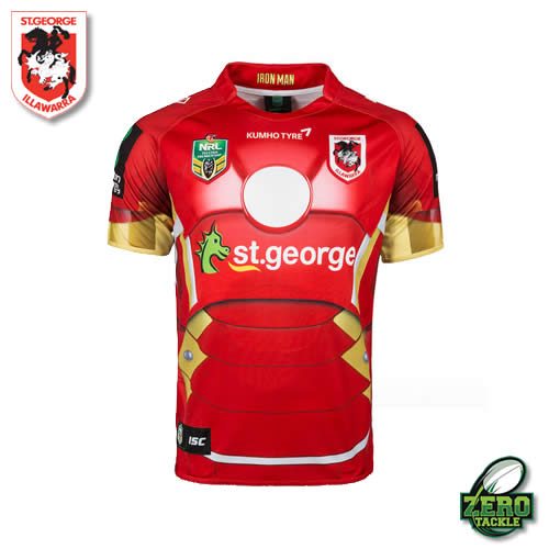 St George Illawarra Dragons Marvel Jersey