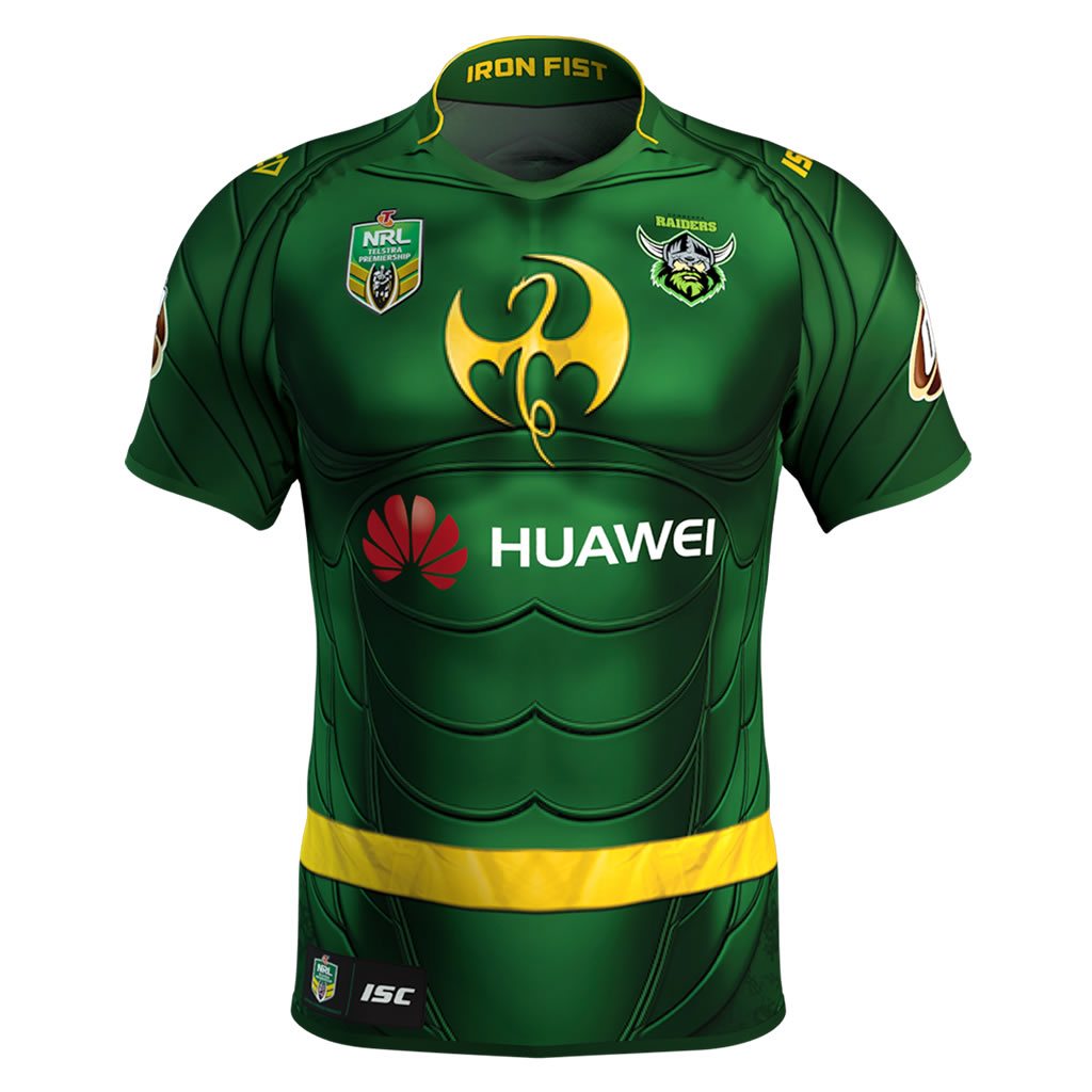 Canberra Raiders Marvel Jersey