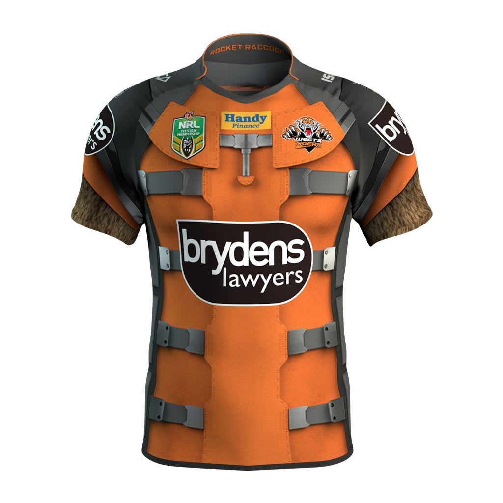 Wests Tigers Marvel Jersey