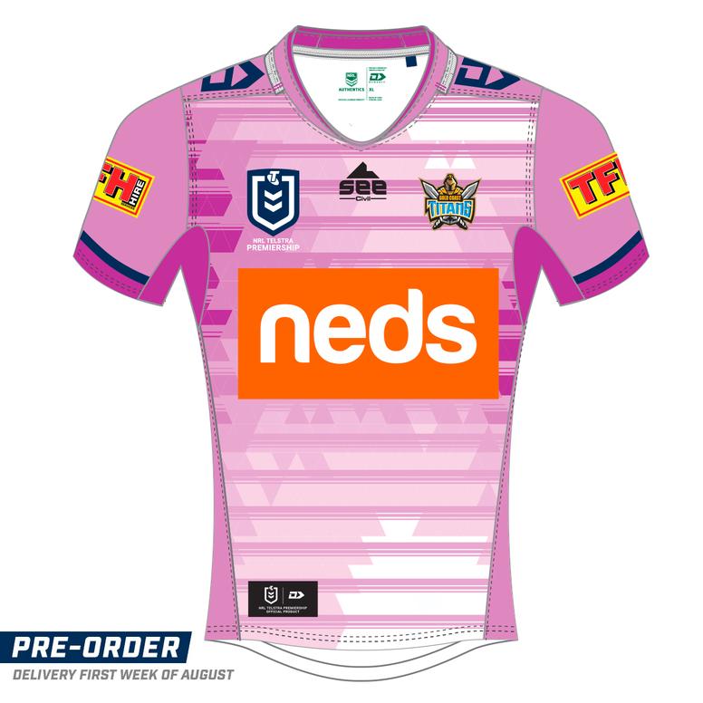 Gold Coast Titans WiL Jersey
