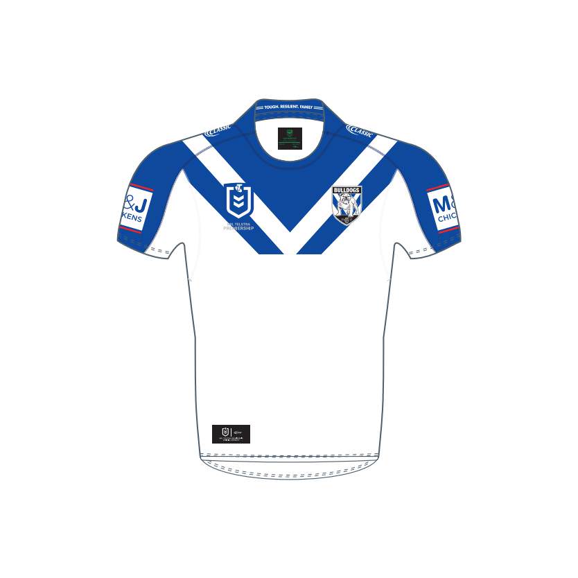 Canterbury-Bankstown Bulldogs Home Jersey