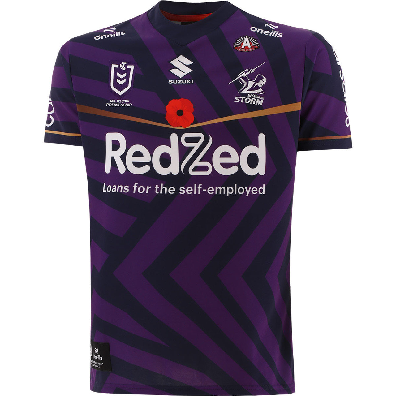 Melbourne Storm Anzac Jersey Melbourne Storm Anzac Jersey
