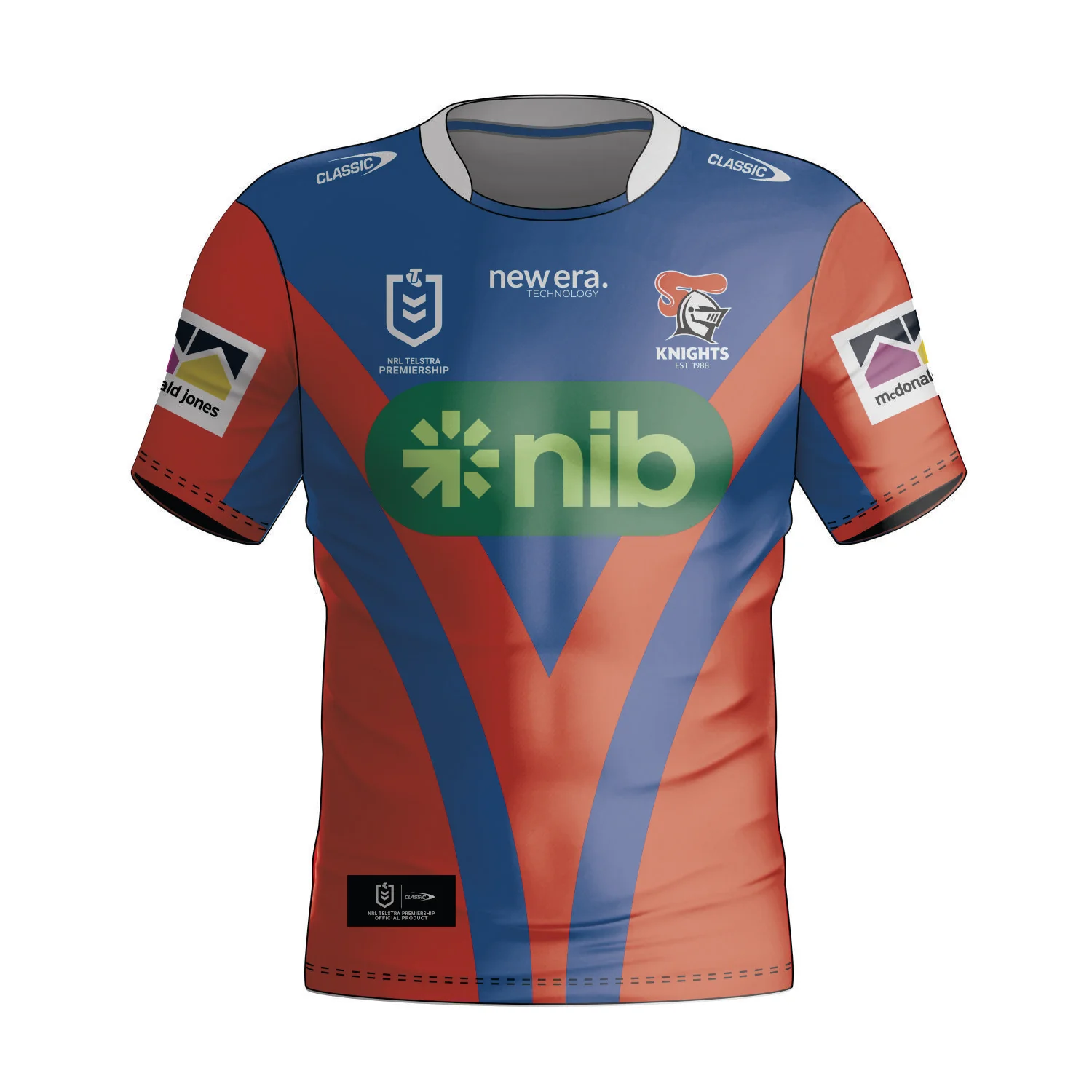 Newcastle Knights Home Jersey