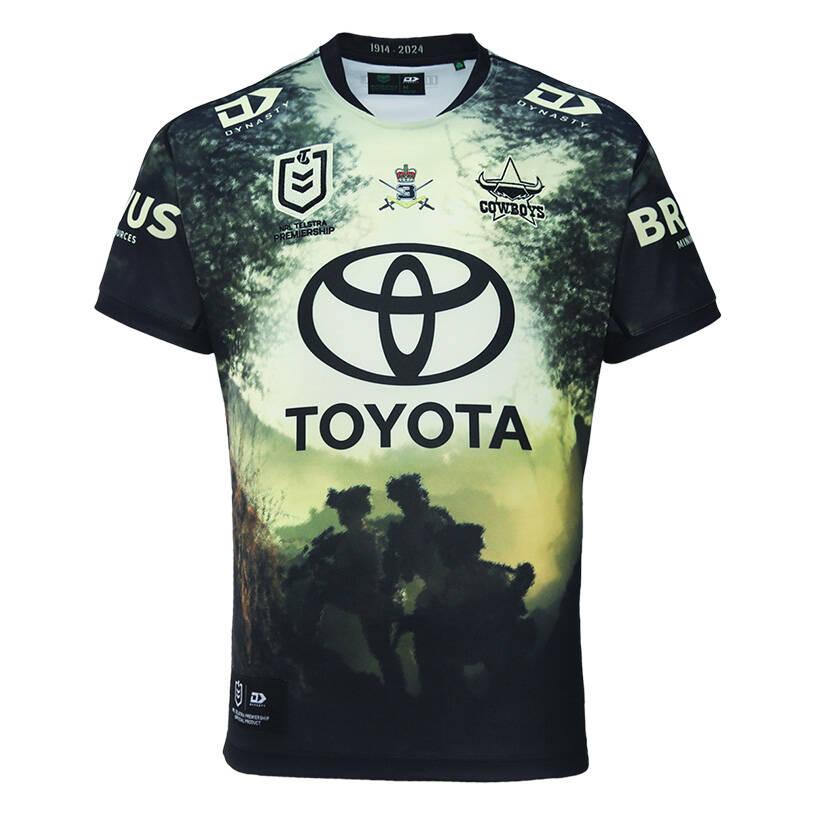 North Queensland Cowboys Anzac Jersey North Queensland Cowboys Anzac Jersey
