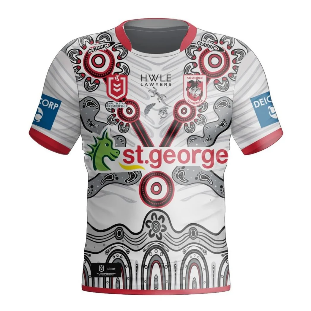St George Illawarra Dragons Indigenous Jersey St George Illawarra Dragons Indigenous Jersey