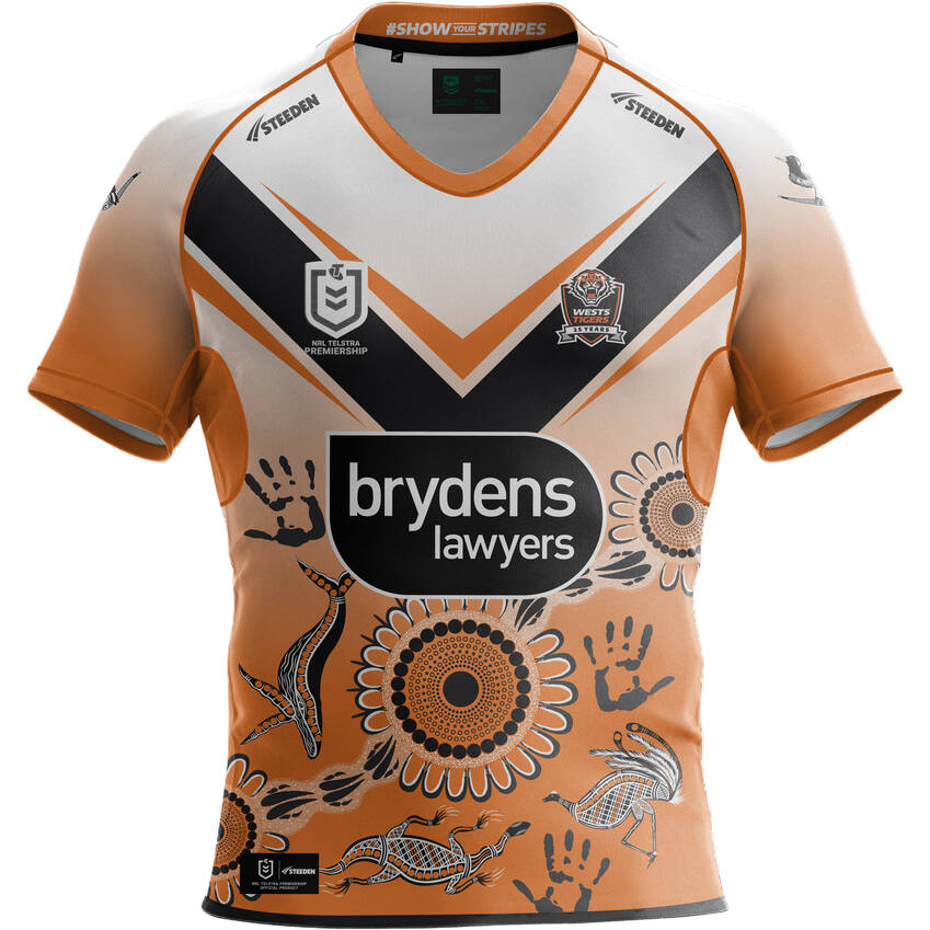 Wests Tigers Indigenous Jersey Wests Tigers Indigenous Jersey