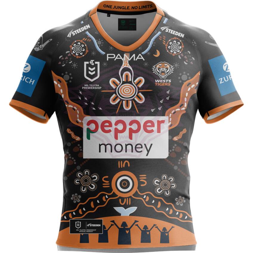 Wests Tigers Indigenous Jersey Wests Tigers Indigenous Jersey