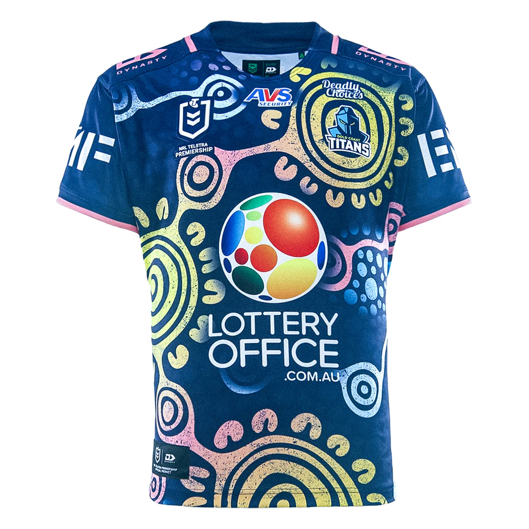 Gold Coast Titans Indigenous Jersey Gold Coast Titans Indigenous Jersey