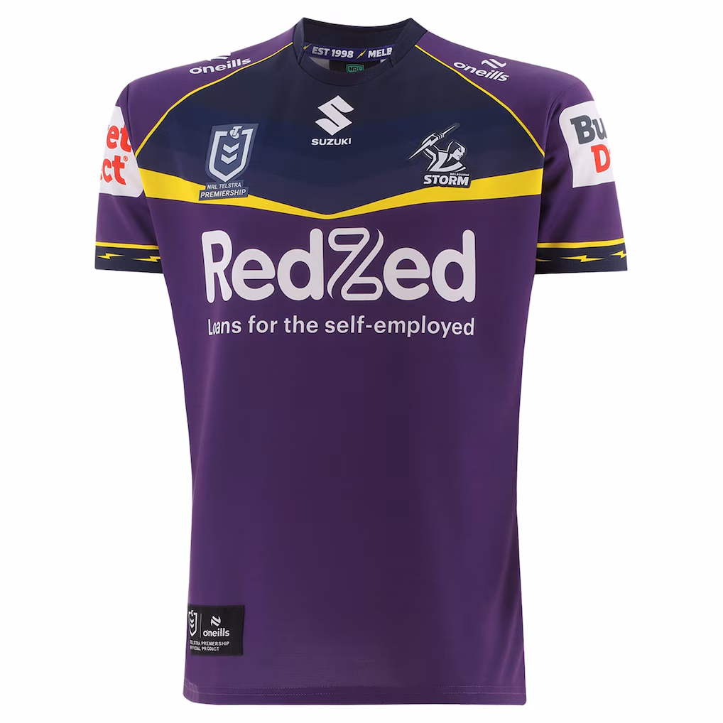 Melbourne Storm Home Jersey Melbourne Storm Home Jersey