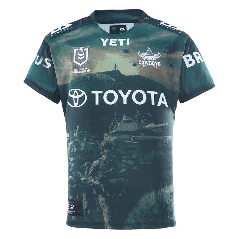 North Queensland Cowboys Anzac Jersey North Queensland Cowboys Anzac Jersey