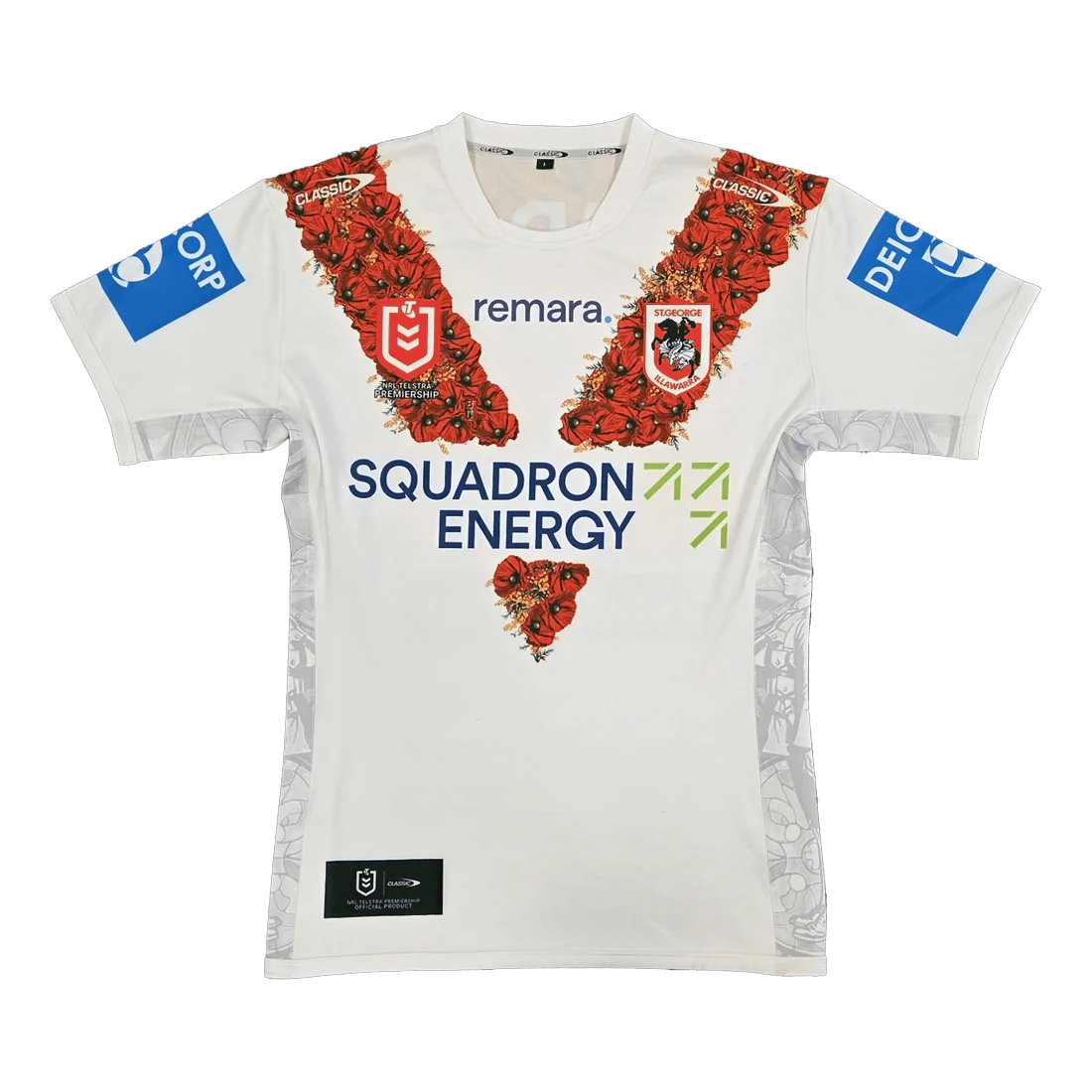 St George Illawarra Dragons Anzac Jersey St George Illawarra Dragons Anzac Jersey