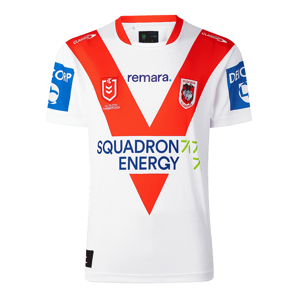 St George Illawarra Dragons Home Jersey St George Illawarra Dragons Home Jersey