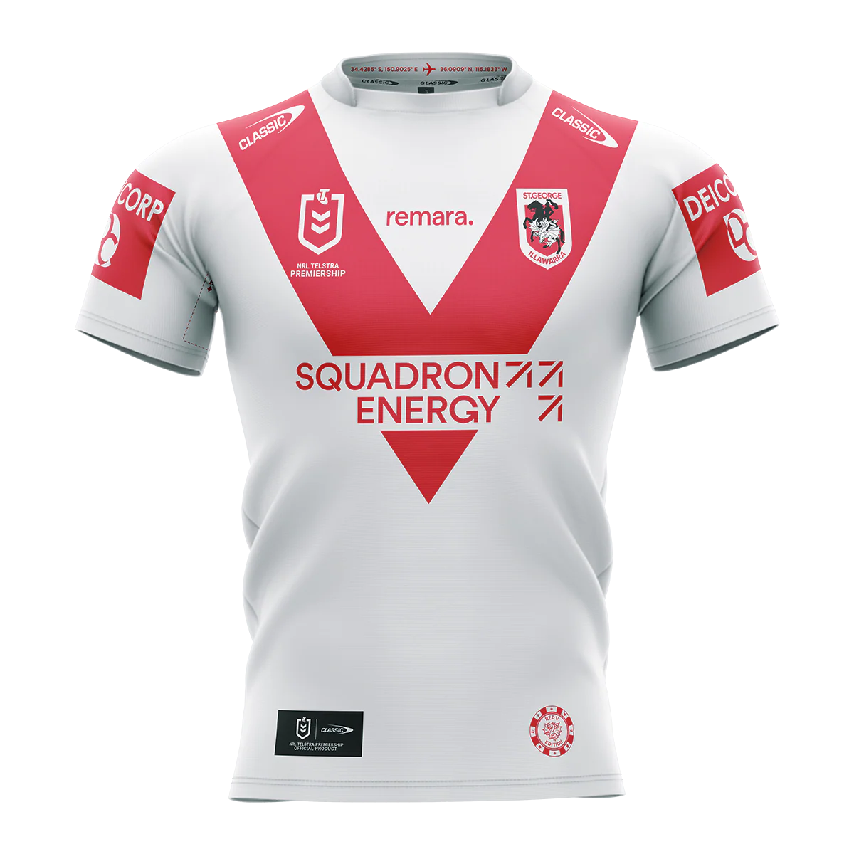 St George Illawarra Dragons Vegas Jersey St George Illawarra Dragons Vegas Jersey