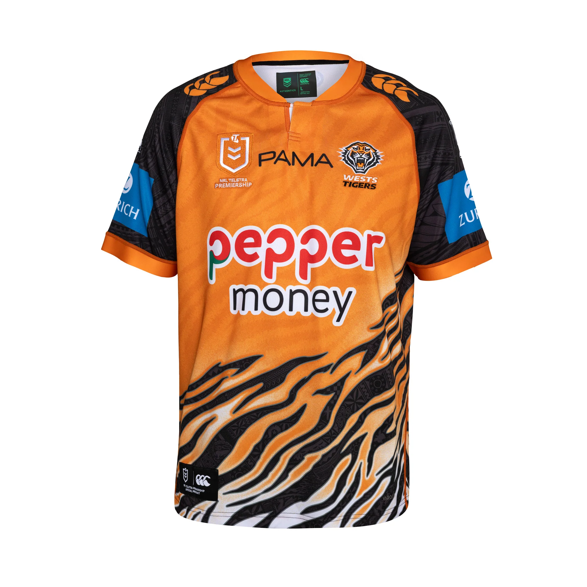 Wests Tigers Alternate Jersey Wests Tigers Alternate Jersey