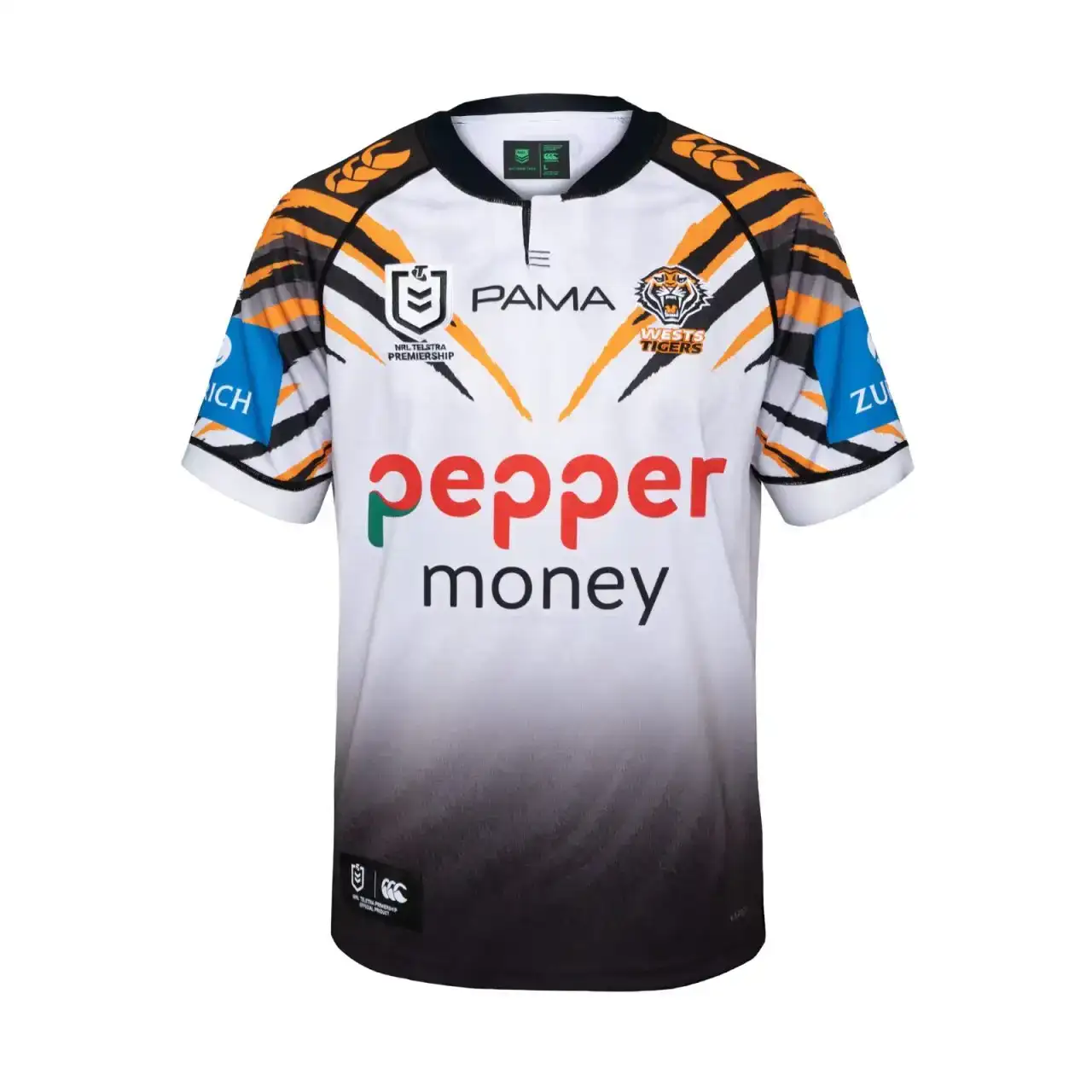 Wests Tigers Away Jersey Wests Tigers Away Jersey