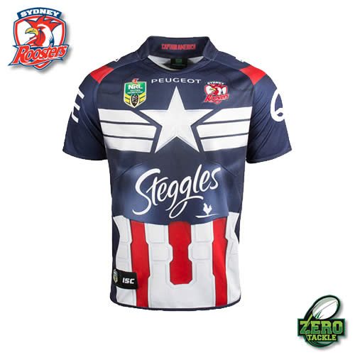 Sydney Roosters Marvel Jersey