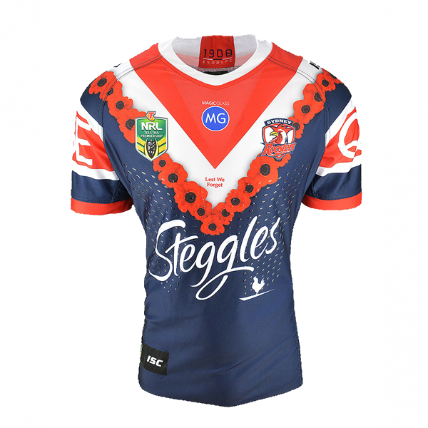 Sydney Roosters 2018 Anzac Jersey