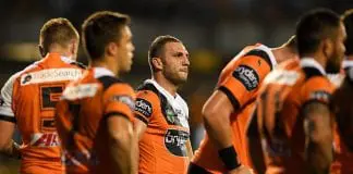 NRL Rd 7 - Tigers v Storm
