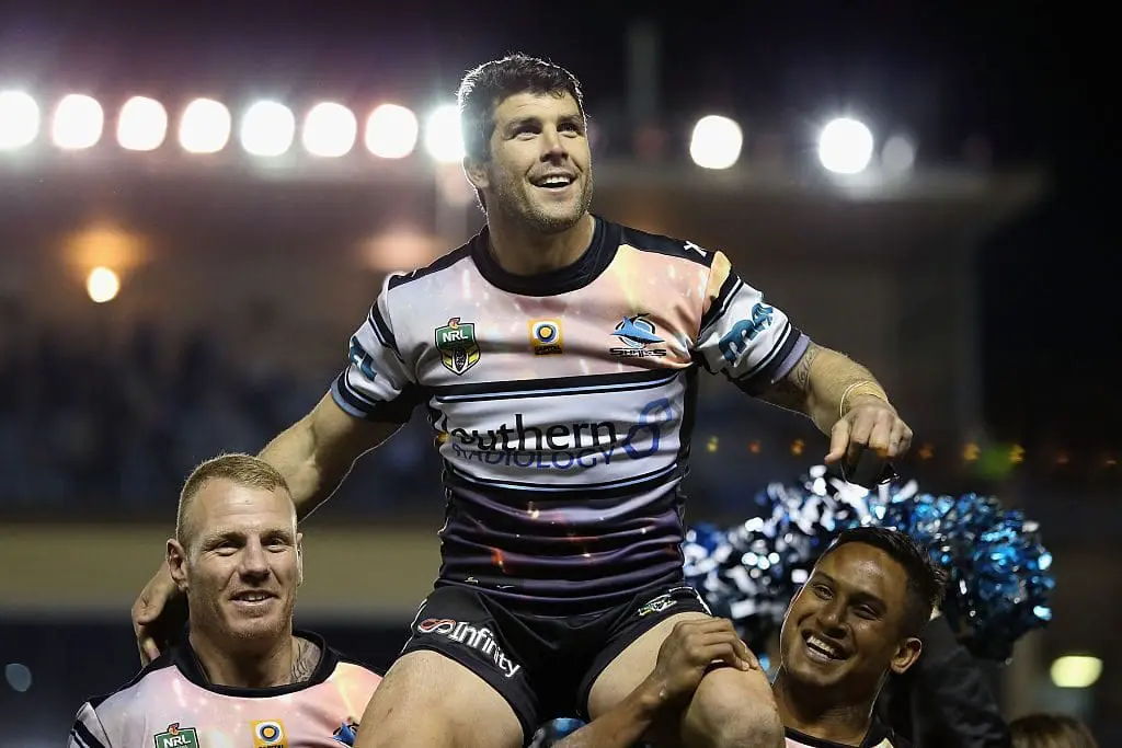 NRL Rd 25 - Sharks v Roosters