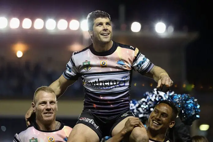 NRL Rd 25 - Sharks v Roosters