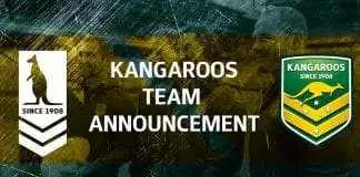 Kangaroos name team to face Scotland