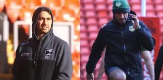 Kangaroos and Kiwis train at Anfield