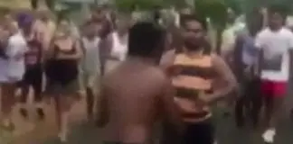 Sandow charged by police after street brawl