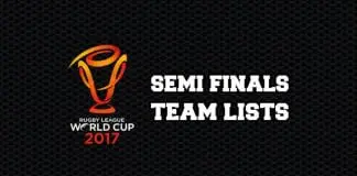 World Cup Semi Finals Team Lists
