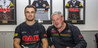 Panthers re-sign young back