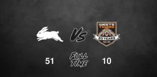 Rabbitohs vs Wests Tigers – Round 25, 2018 Rabbitohs vs Wests Tigers - Round 25, 2018
