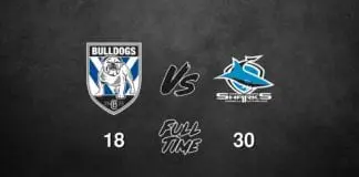 Bulldogs vs Sharks – Round 25, 2018 Bulldogs vs Sharks - Round 25, 2018