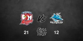 Roosters vs Sharks – Finals Week 1, 2018 Roosters vs Sharks - Finals Week 1, 2018