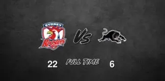FULL TIME: Roosters vs Panthers – Round 24, 2019 FULL TIME: Roosters vs Panthers - Round 24, 2019