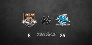 FULL TIME: Wests Tigers vs Sharks – Round 25, 2019 FULL TIME: Wests Tigers vs Sharks - Round 25, 2019