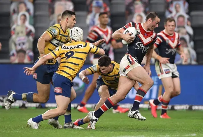 NRL Rd 6 - Roosters v Eels