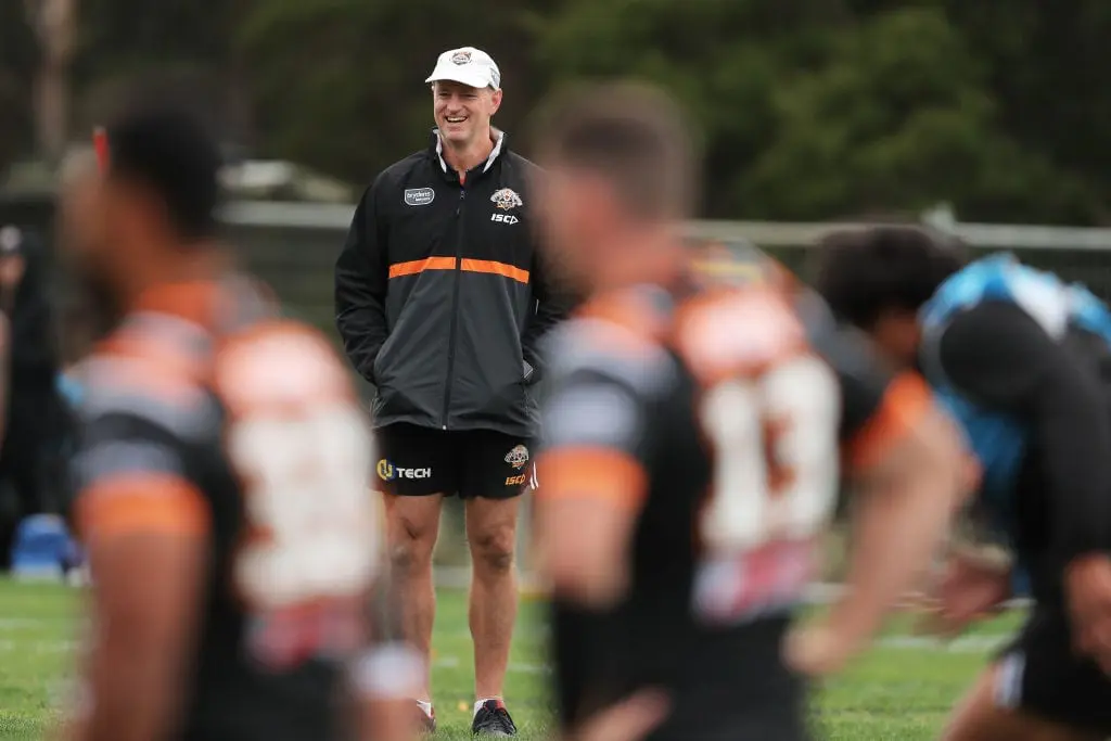 Wests Tigers Training Session