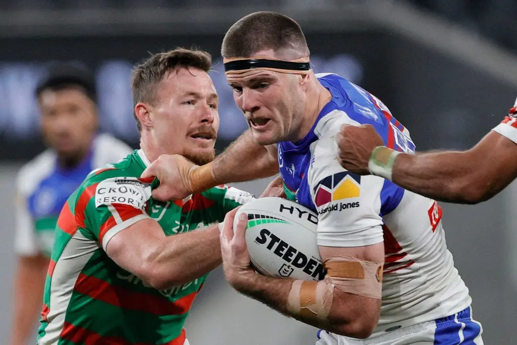 NRL Rd 10 - Rabbitohs v Knights