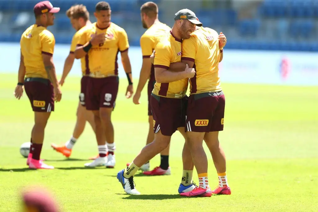 Queensland Maroons Training Session