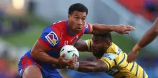 NRL Rd 9 - Knights v Eels