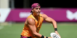 Brisbane Broncos Training Session