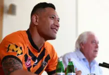 The SIX clubs who could make a play for Israel Folau Clive Palmer & Israel Folau Press Conference To Announce Folau Signing With Southport Tigers