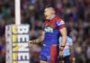 Knights forward reveals potential golf switch Knights back-rower Brodie Jones signs new deal