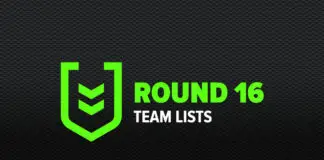 Round 16 Team Lists