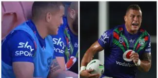 NRL weighing up punishment for Warrior Kane Evans' expletive wrist tape message