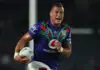 NRL weighing up punishment for Warrior Kane Evans' expletive wrist tape message