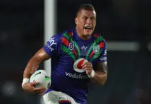 NRL weighing up punishment for Warrior Kane Evans' expletive wrist tape message