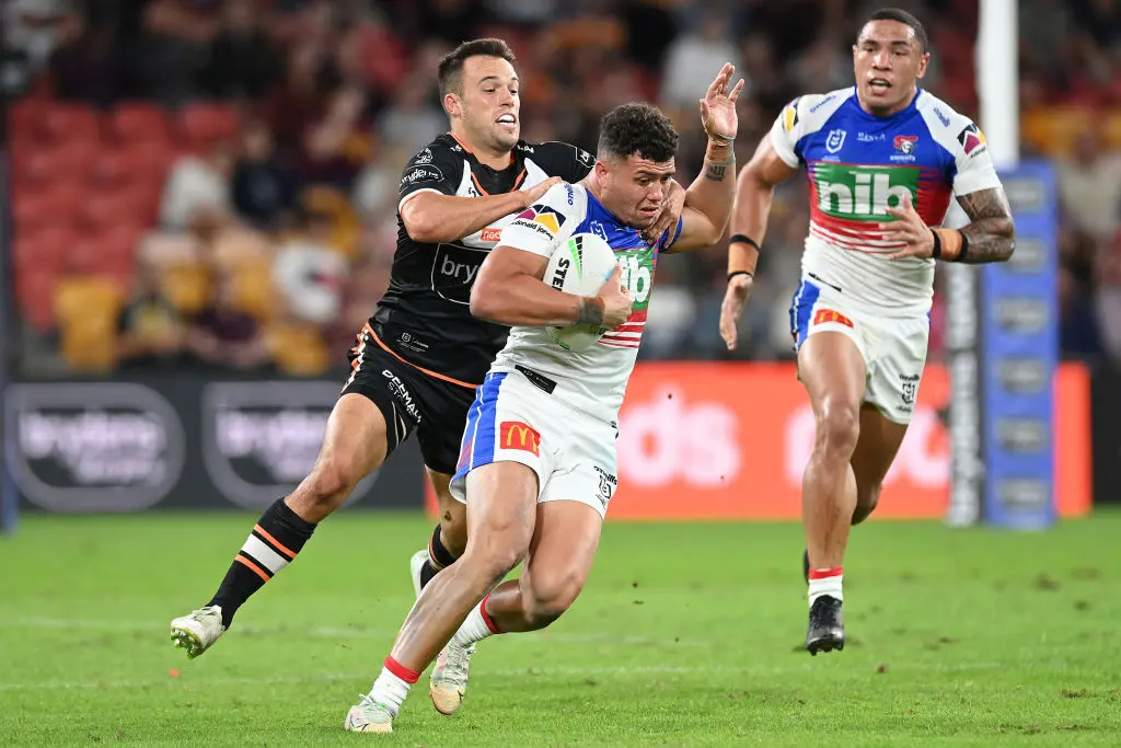 NRL Rd 10 - Wests Tigers v Knights