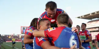 NRL Rd 2 - Knights v Wests Tigers