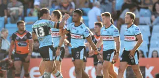 NRL Rd 5 - Sharks v Wests Tigers